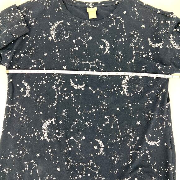 Chicos Womens Astrology Long Sleeve Top and Large Silk Scarf Set Chico's Size 2 - Picture 3 of 11